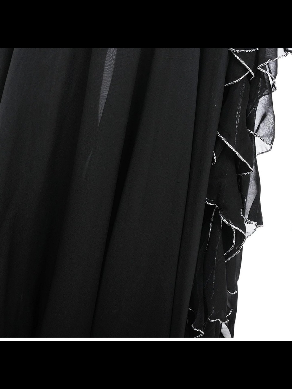 Chiffon Belly Dance Skirt Slit Bellydance Skirts Tribal Belly Dancer Costumes - Picture 5 of 10
